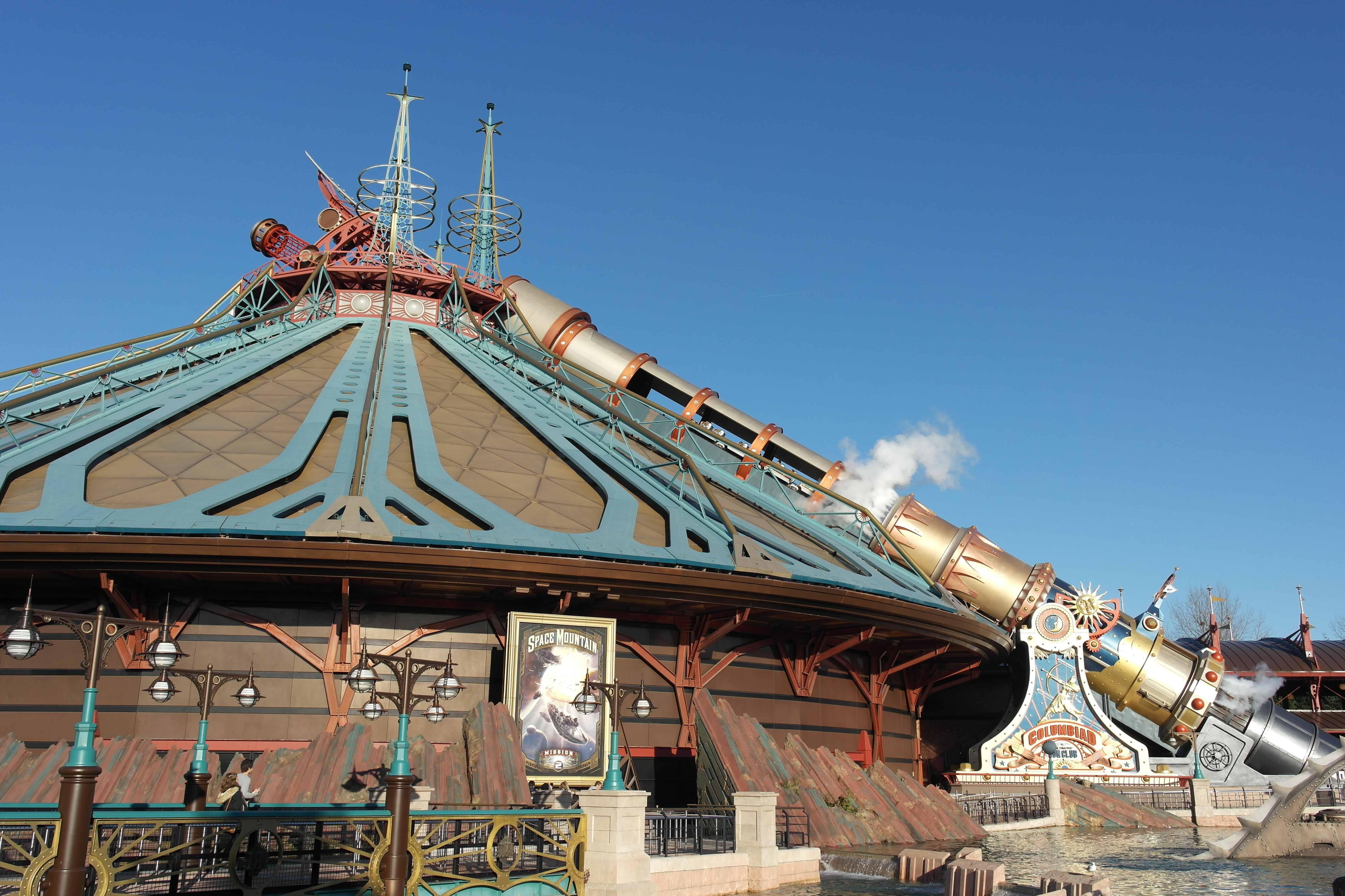 space mountain mission 2 inversions